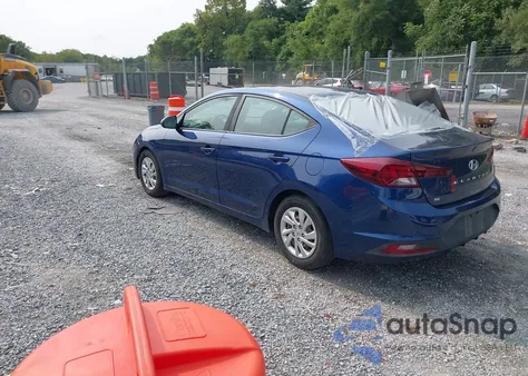 2019 Hyundai Elantra Se z USA, uszkodzony, nr VIN 5NPD74LF3KH472106